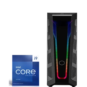 Gaming PC Intel 13th Gen Core i9-13900K Binary Logic & get Gift Retekess V115 Portable AM FM Radio