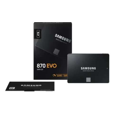 Samsung 4TB 870 EVO SATA III 2.5" Internal  SSD