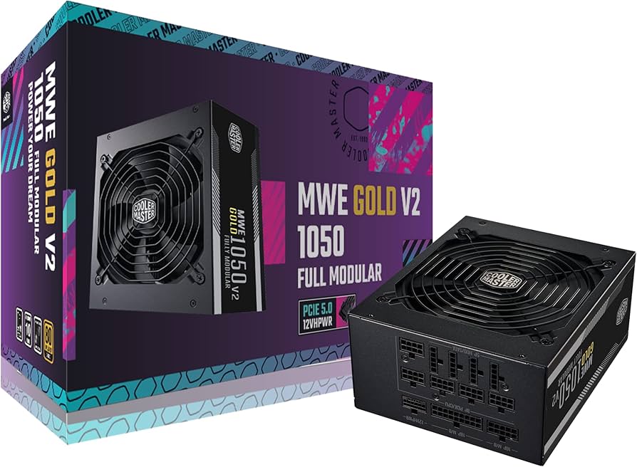 Cooler Master MWE GOLD 1050 V2 FULL MODULAR 80 Plus Gold Power