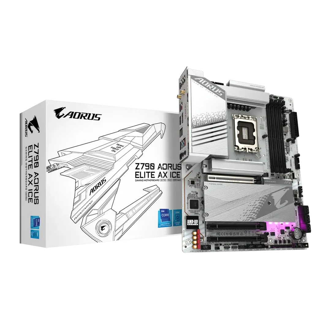 GIGABYTE Z790 AORUS ELITE AX ICE DDR5 ATX Motherboard