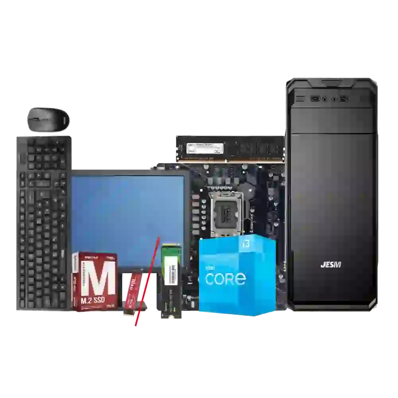 Binary PC05 intel 12100 processor price in Bangladesh Binary Logic