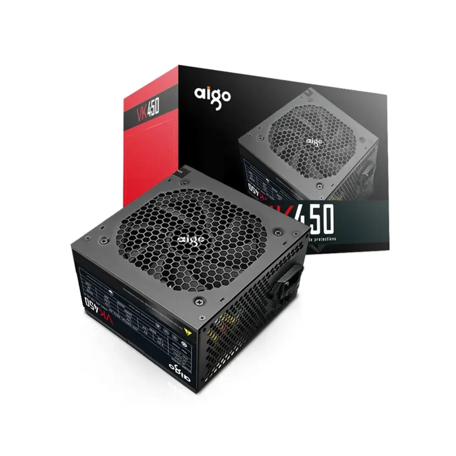 DarkFlash Aigo VK450450Watt Black Power Supply Price in BD