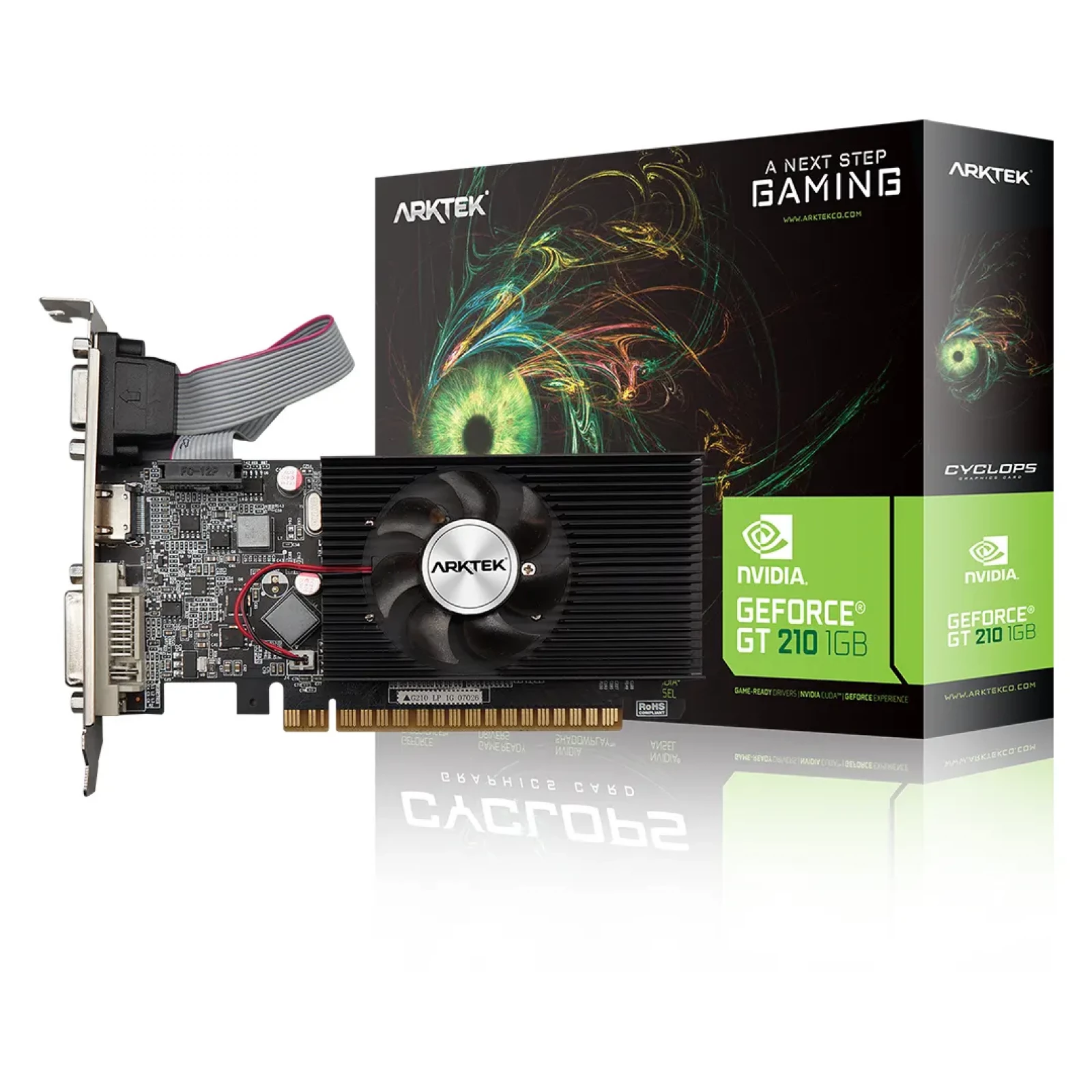 Arktek NVIDIA Geforce G210 1GB DDR3 Graphics Card Price In BD ...