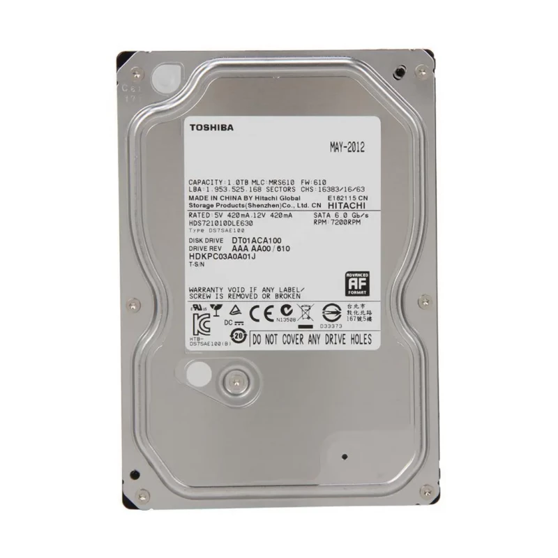 Toshiba 1TB 7200rpm HDD review