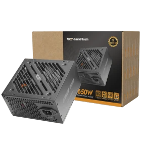 Darkflash EMT Series 650Watt 80 Plus Bronze Power Supply