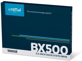 Crucial 1TB BX500 SATA III 6 Gb/s Interface 2.5 Internal SSD