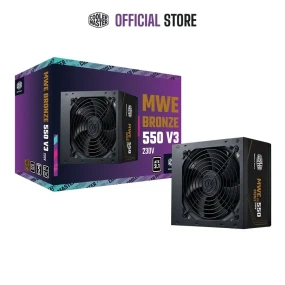 Power Supply MWE 550 Watt V3 230V 80 Plus Bronze Bronze