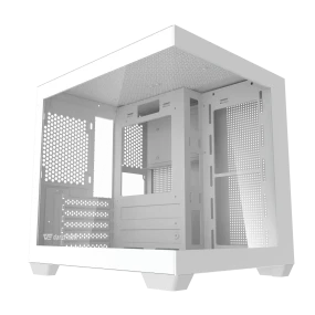 DarkFlash C275P White M-ATX PC Case Without FAN