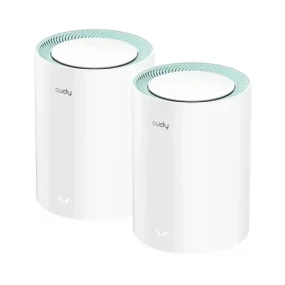 Cudy M1300 AC1200 1200mbps Gigabit Mesh WiFi Router (2 Pack)