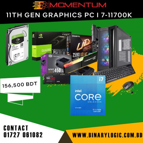 Momentum 11th Gen Graphics Pc Core I7 k