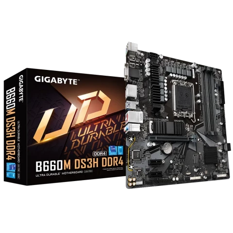 Gigabyte Intel B660M DS3H DDR4 rev. 1.0 12th Gen Gaming motherboard