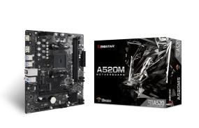 Biostar A520MS AMD Ryzen mATX Motherboard