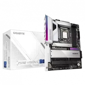 Gigabyte Z590 VISION G support 11th and 10th Gen Motherboard