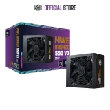 Power Supply MWE 550 Watt V3 230V 80 Plus Bronze Bronze