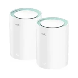 Cudy M1300 AC1200 1200mbps Gigabit Mesh WiFi Router (2 Pack)