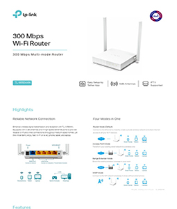 Jual Tp-link Tl-wr844n 300mbps Multi Mode Wifi Router N Wireless Tplink Di Seller Multifungsi Online Flagship Store - Mangga Dua Selatan, Kota Jakarta Pusat