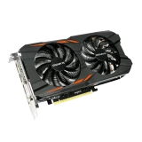 Here is the image of Gigabyte Windforce GTX 1050Ti OC 4GB Graphics Card