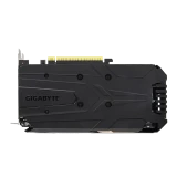 This is the back side image of Gigabyte Windforce GTX 1050Ti OC 4GB Graphics Card