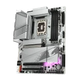 This is the side image of GIGABYTE Z790 AORUS ELITE AX ICE DDR5 ATX Motherboard
