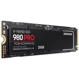 M.2 Samsung 250GB 980 PRO PCIe 4.0 x4 Nvme SSD (Bundle with PC) product left side image