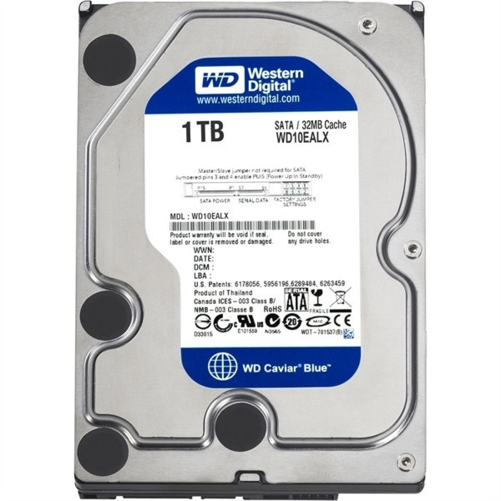 Western Digital Blue 1TB 7200rpm HDD Price in BD Binary Logic