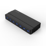 Orico 7 Port (H7928-U3-V1) Desktop HUB with Power Adapter